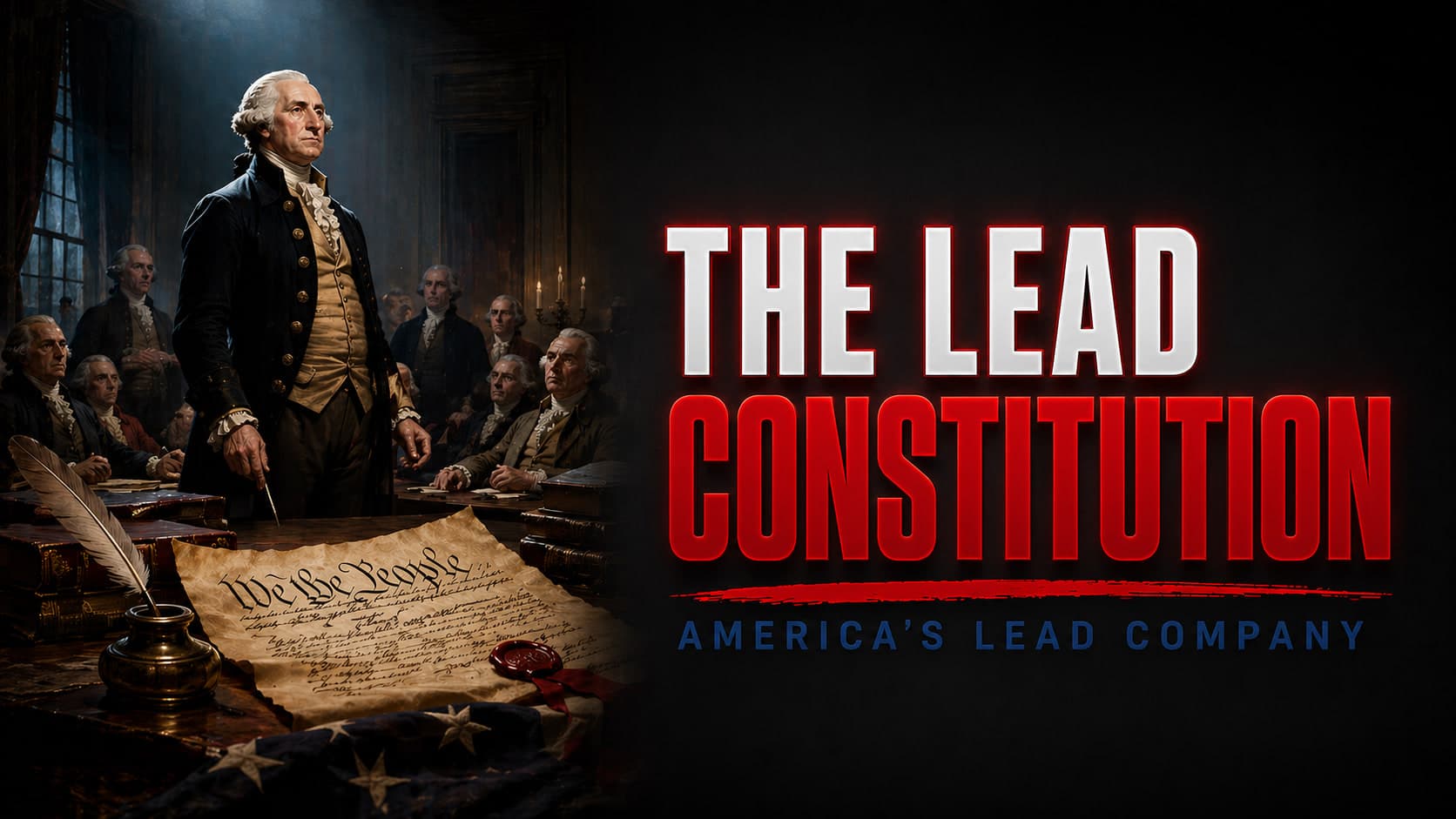 The ILB Constitution. George Washington and the founding fathers drafting the working playbook for property and casualty agency owners under 35. America's Lead Company.